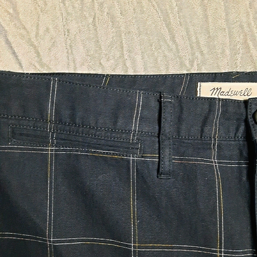 Plus Size Madewell Slim Emmett Wide-Leg Crop Pants - Picture 6 of 13